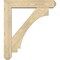 Ekena Millwork Imperial Craftsman Rough Sawn Bracket w/ Offset Brace, Douglas Fir, 6"W x 28"D x 32"H BKT0604X28X32IMP04RDF - alternate 4